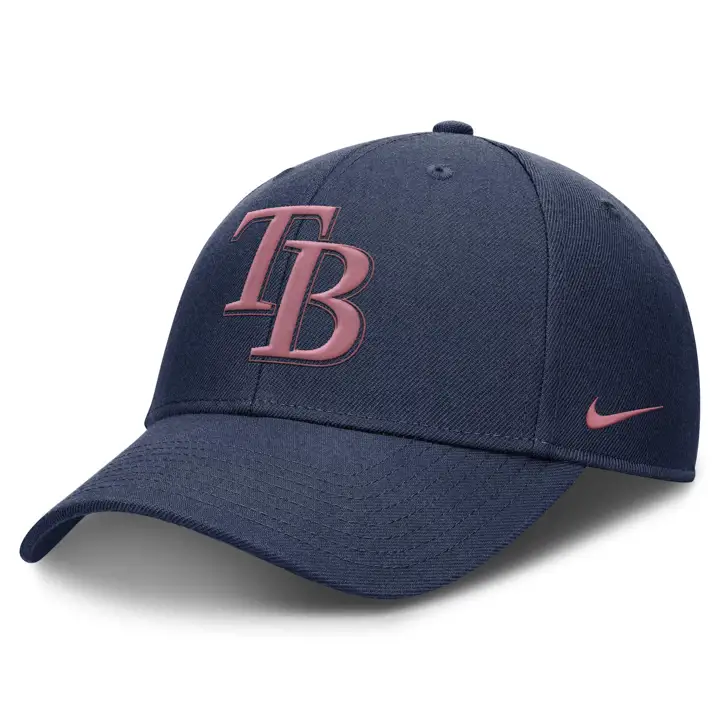 Casquette structurée des Tampa Bay Rays MLB NK Club bleu marine