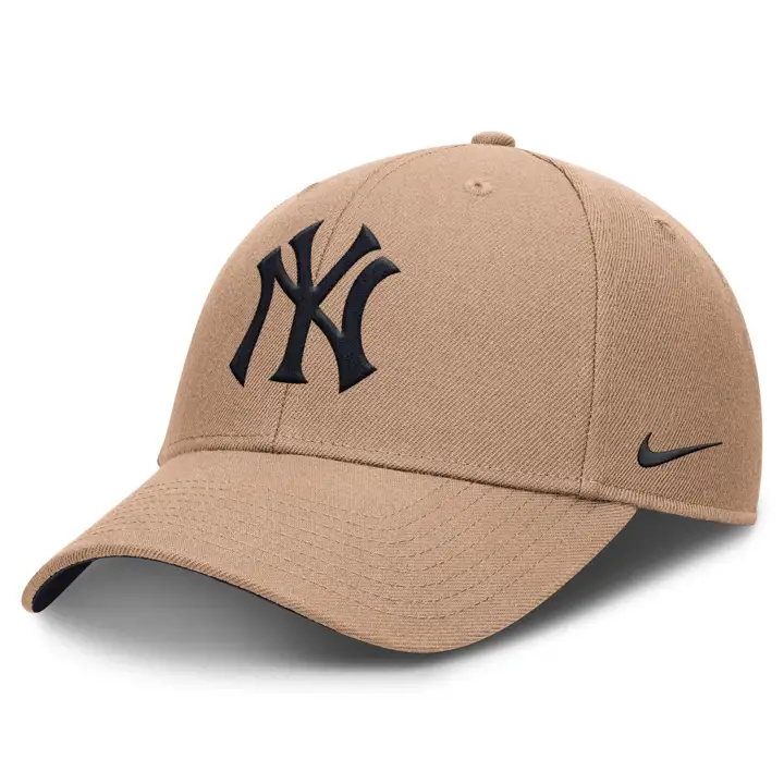 New York Yankees MLB NK Club Structuré Chanvre FAUVE