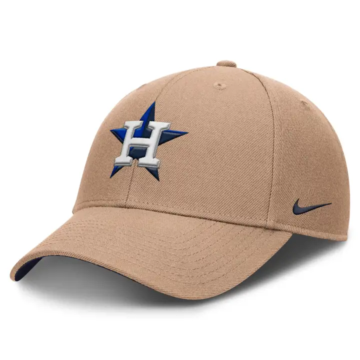 Houston Astros MLB NK Club Structuré Chanvre FAUVE
