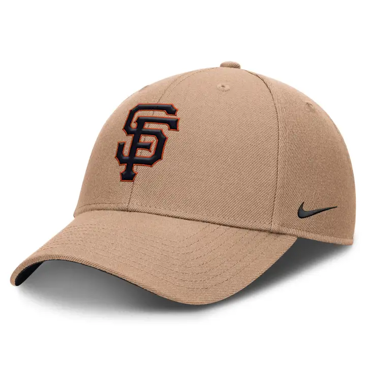 San Francisco Giants MLB NK Club Structured Hemp TAN
