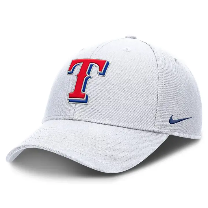 Texas Rangers MLB NK Club Structuré Blanc BLANC
