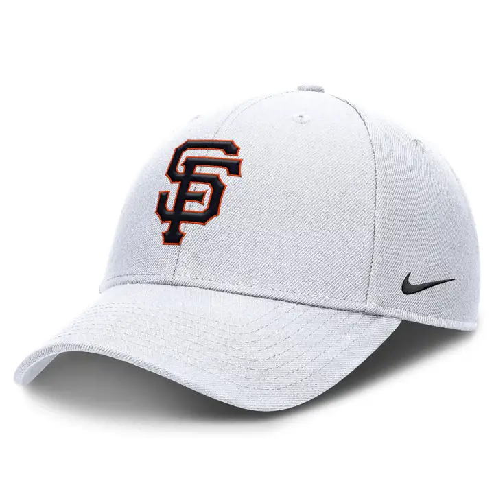 San Francisco Giants MLB NK Club Structured White WHT