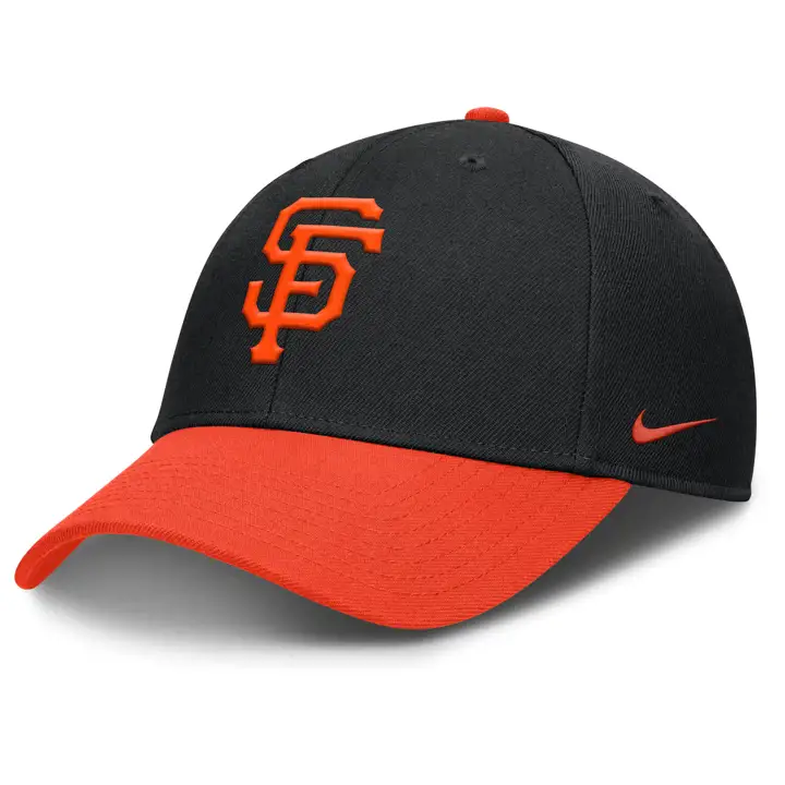 San Francisco Giants MLB NK Club Structured OFR BLK/ORG