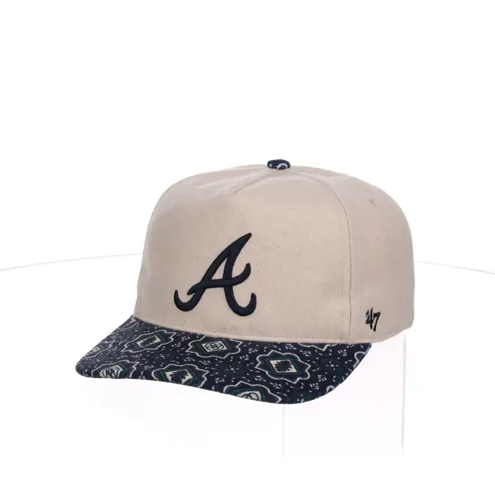 ATLANTA BRAVES MLB ORGANIC PATTERN '47 HITCH NATUREL
