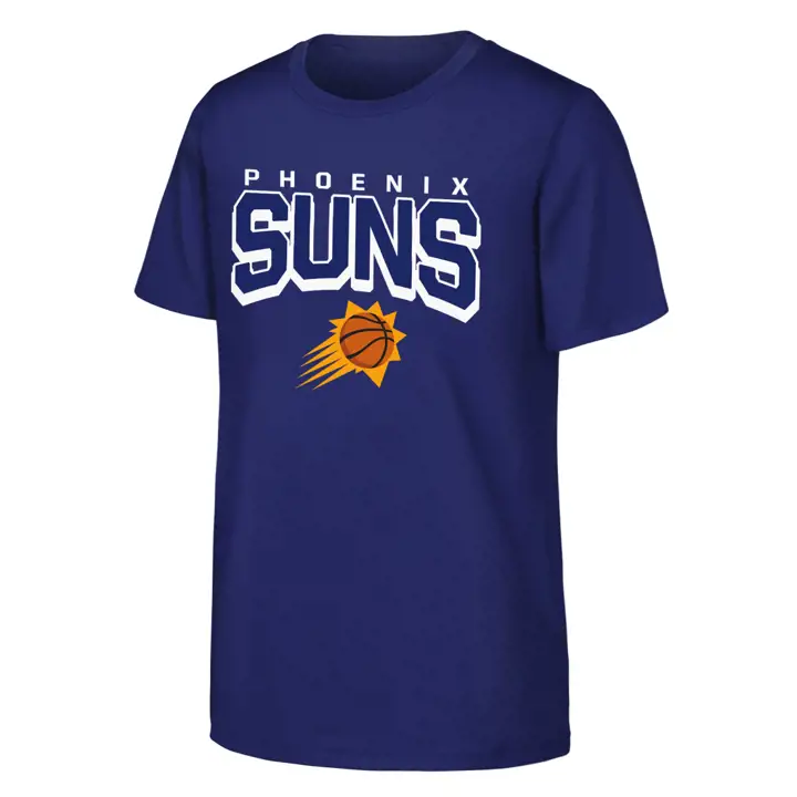TS-SH SS JEUNESSE NBA SUNS SUR LE TERRAIN PUR AVEC MOT-SYMBOLE