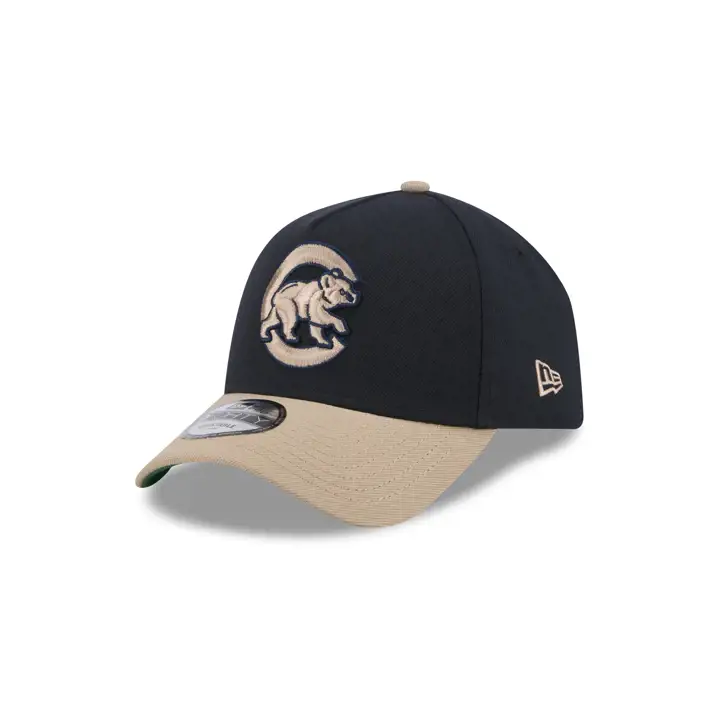 Casquette MLB 9FORTY des Chicago Cubs bleu marine/camel, bleu marine/camel/vert d'eau