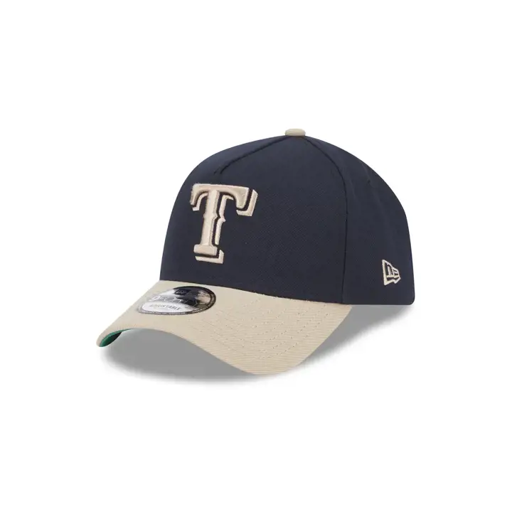 Texas Rangers MLB NVY/CAMEL AF 9FORTY NAVY/CAMEL/KGRN