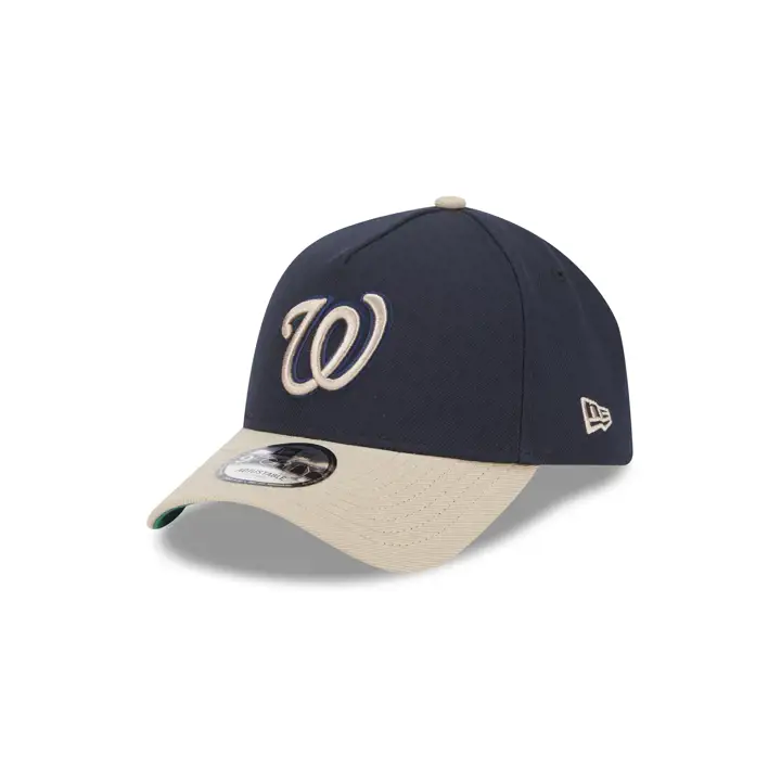 Washington Nationals MLB NVY/CAMEL AF 9FORTY BLEU MARINE/CHAMEAU/VERT FONCÉ