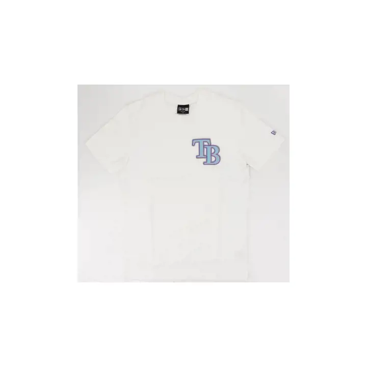 T-shirt New Era Color Pack MLB des Tampa Bay Rays II BLANC