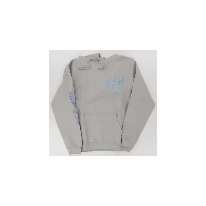 Washington Nationals MLB NE Color Pack Hoodie II GRIS/MARINE