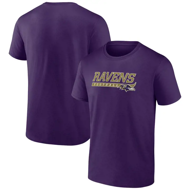 Coton Baltimore Ravens SS Pur