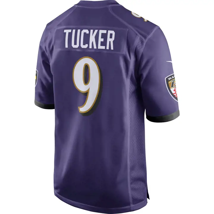 Baltimore Ravens Nike Game Jersey Justin Tucker Pur
