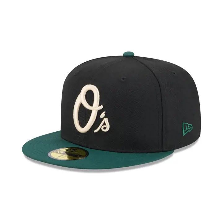 Baltimore Orioles MLB Re-Dub BDG 59FIFTY BLK/DKGRN/GRY