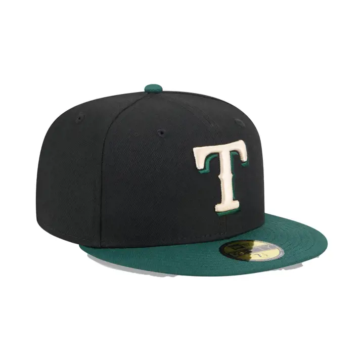Casquette 59FIFTY MLB Re-Dub Texas Rangers BDG BLK/DKGRN/GRY