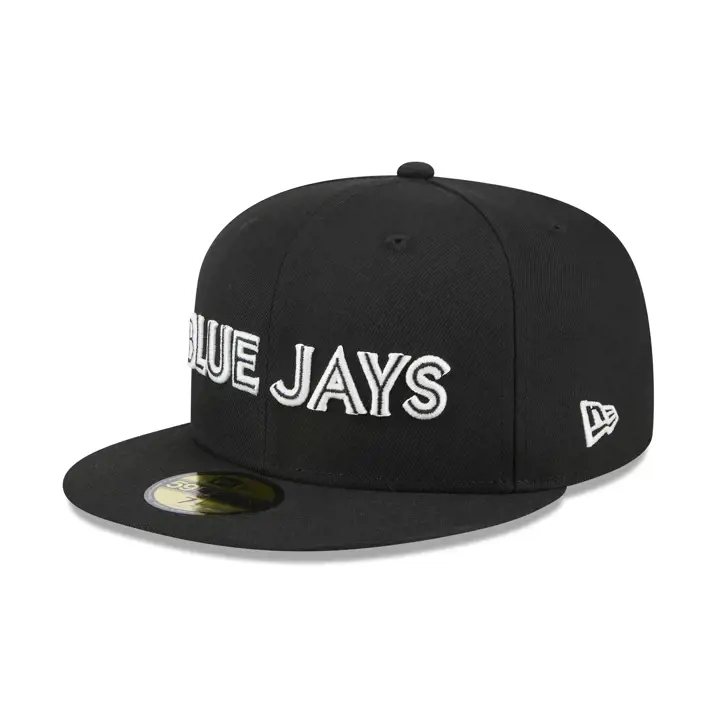 Toronto Blue Jays MLB Black Glow 59FIFTY NOI/NOI/GRI