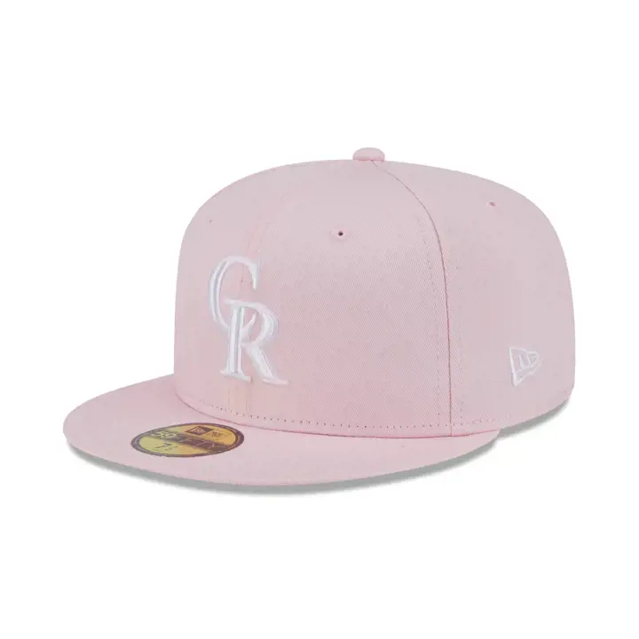 Colorado Rockies MLB Re-Dub Pink 59FIFTY PNK/PNK/PNK