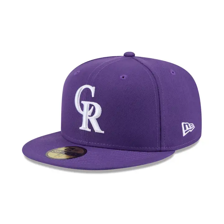 Casquette 59FIFTY Purple Colorado Rockies MLB Re-Dub PUR/PUR/GRY