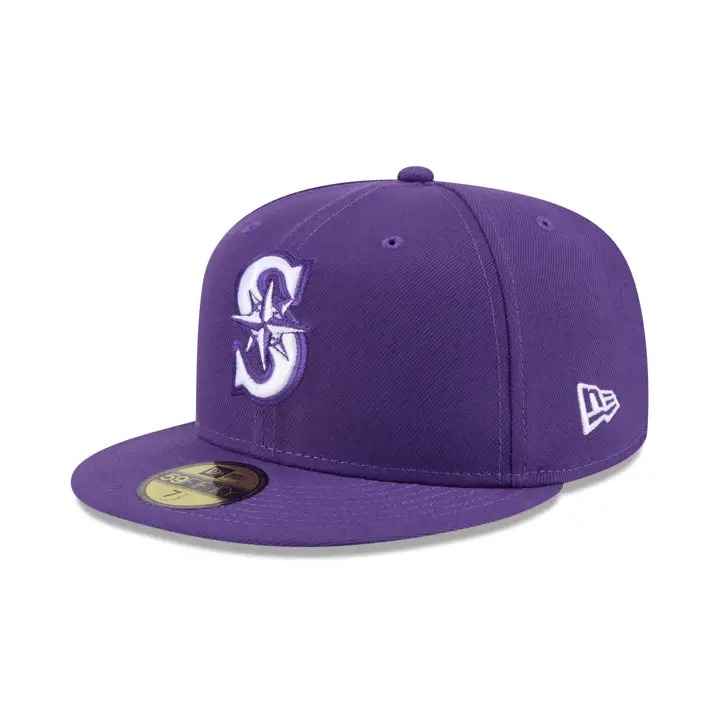 Seattle Mariners MLB Re-Dub Purple 59FIFTY PUR/PUR/GRY