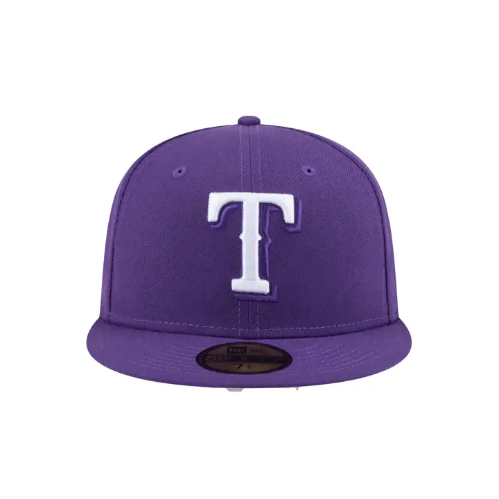 Texas Rangers MLB Re-Dub Purple 59FIFTY VIO/VIO/GRI