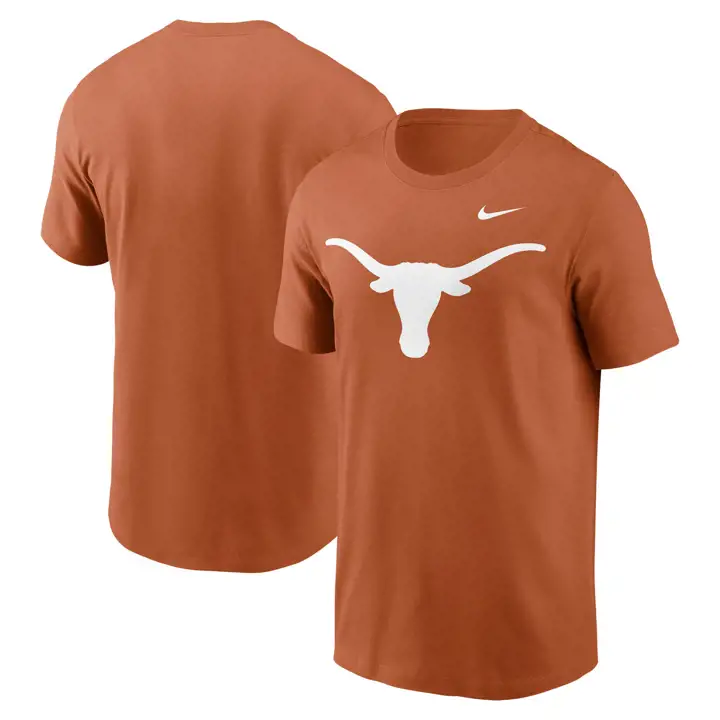 T-shirt Logo Principal NCAA Texas Longhorns Org