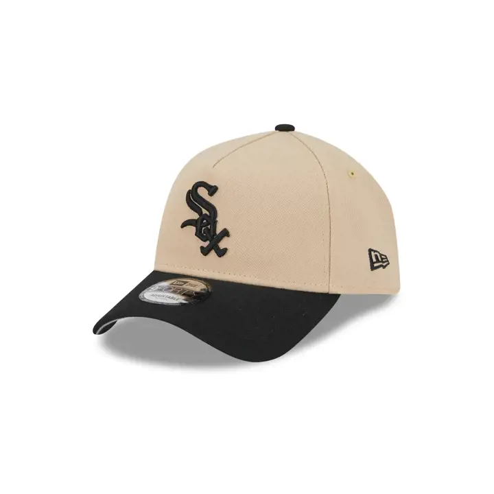 Chicago White Sox MLB PECAN CANDI CUIR SUÉDÉ AF 9FORTY BEIGE/NOIR/GRIS