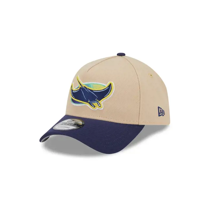 Tampa Bay Rays MLB CANDIED PECAN AF 9FORTY TAN/NAVY/GRY