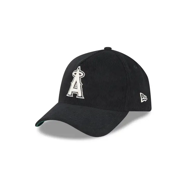 Anaheim Angels MLB CASQUETTE À CORDON NOIRE AF 9FORTY NOI/NOI/VGRF