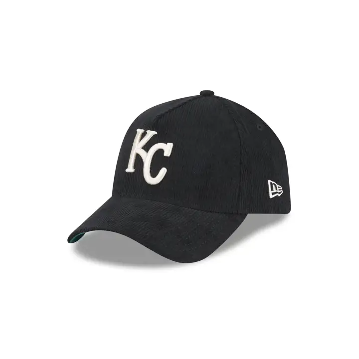Kansas City Royals MLB CORDED BLACK AF 9FORTY NOIR/NOIR/VRTGRN