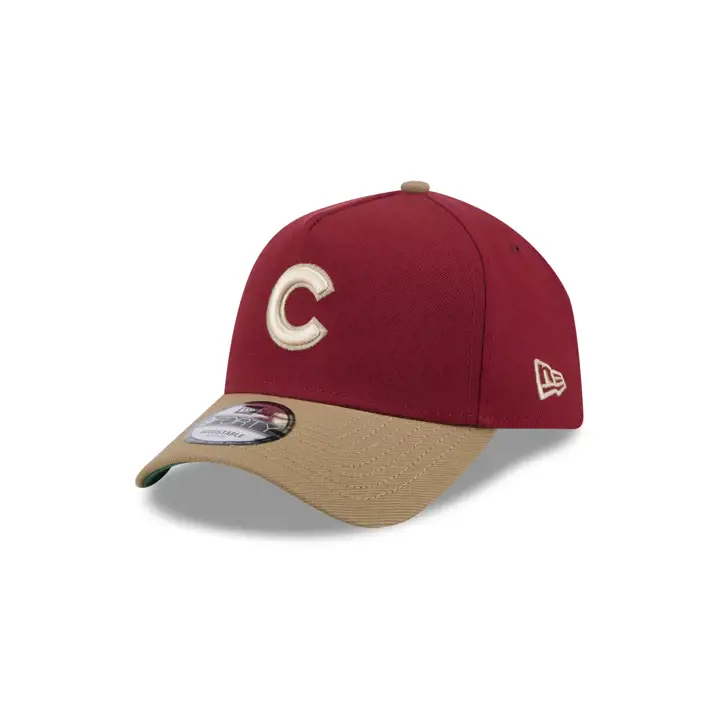 Casquette 9FORTY HRED/KHAKI AF MLB Chicago Cubs ROUGE/KHA/KGRN