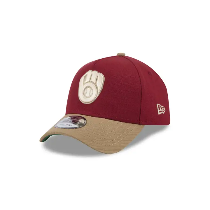 Milwaukee Brewers MLB ROUGE/KAKI AF 9FORTY ROUGE/KAKI/VERT-K