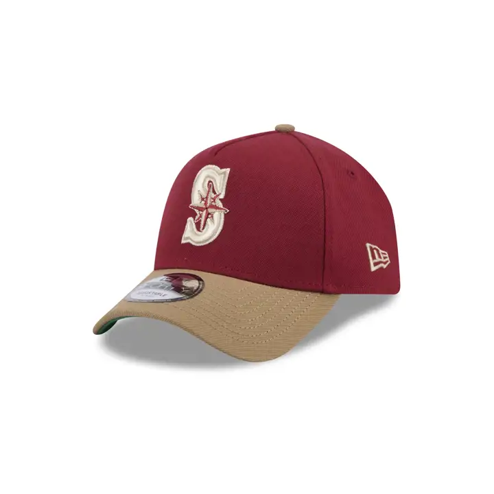 Seattle Mariners MLB HRED/KHAKI AF 9FORTY ROUGE/KHA/VERTGRIS
