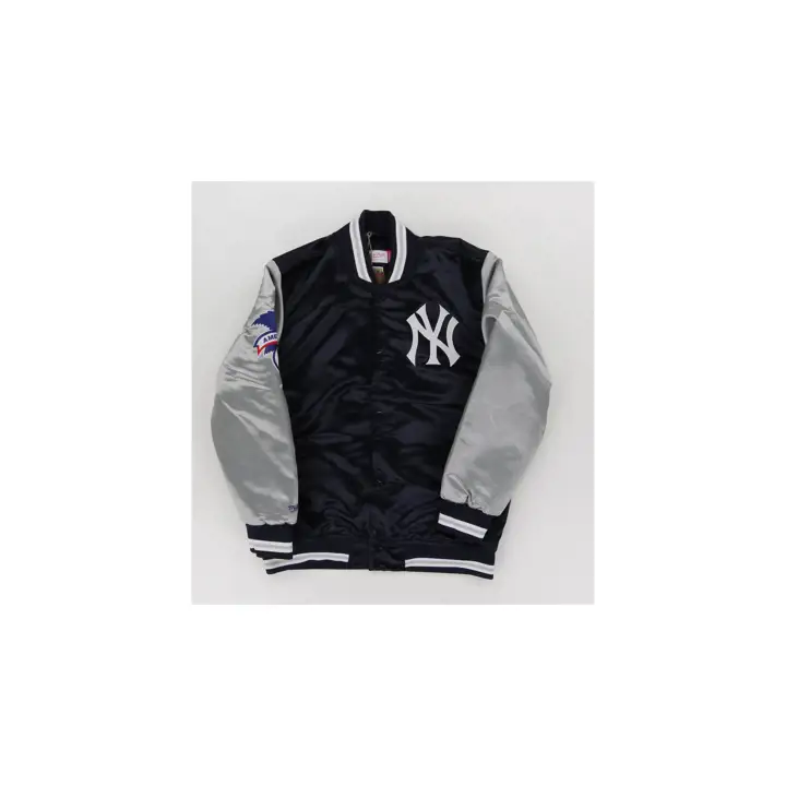 New York Yankees MLB Veste Satin M&N Junior Marine
