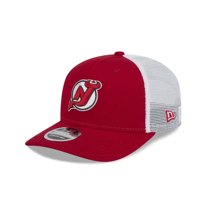 NEW JERSEY DEVILS LNH NE 970 Casquette filet Rouge/BLC