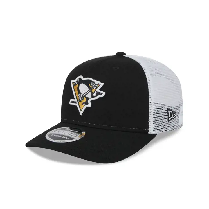 CASQUETTE TRUCKER PITTSBURGH PENGUINS NHL NE 970 NOIR/BLANC