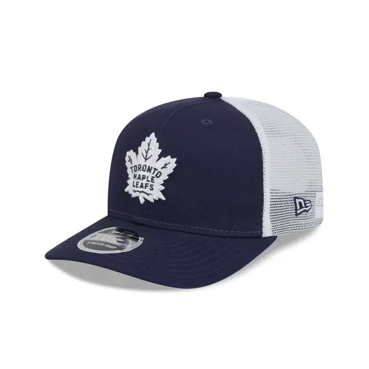TORONTO MAPLE LEAFS LNH NE 970 Casquette Trucker Bleu Marine/BLC