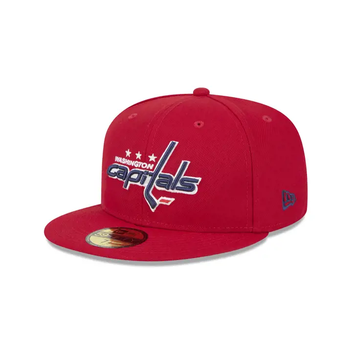 CASQUETTE WASHINGTON CAPITALS LNH 59Fifty Rouge