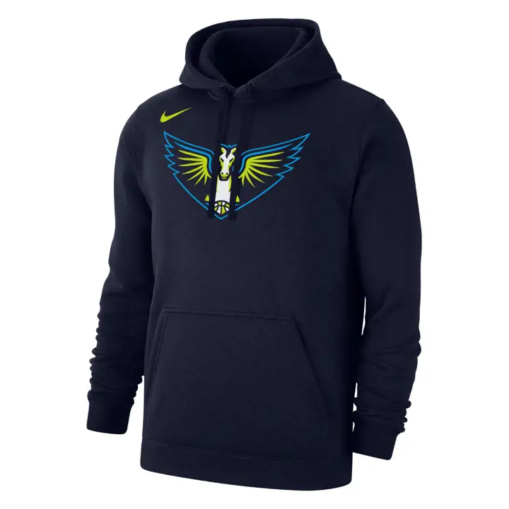 DALLAS WINGS WNBA Team Logo Hood NAVY