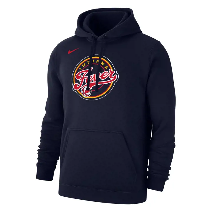 SWEAT À CAPUCHE LOGO ÉQUIPE INDIANA FEVER WNBA BLEU MARINE