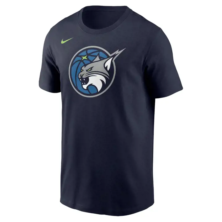 MINNESOTA LYNX WNBA Team Logo T-Shirt BLEU MARINE