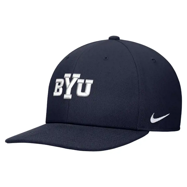 BYU Cougars NCAA NK Youth Pro Snap navy