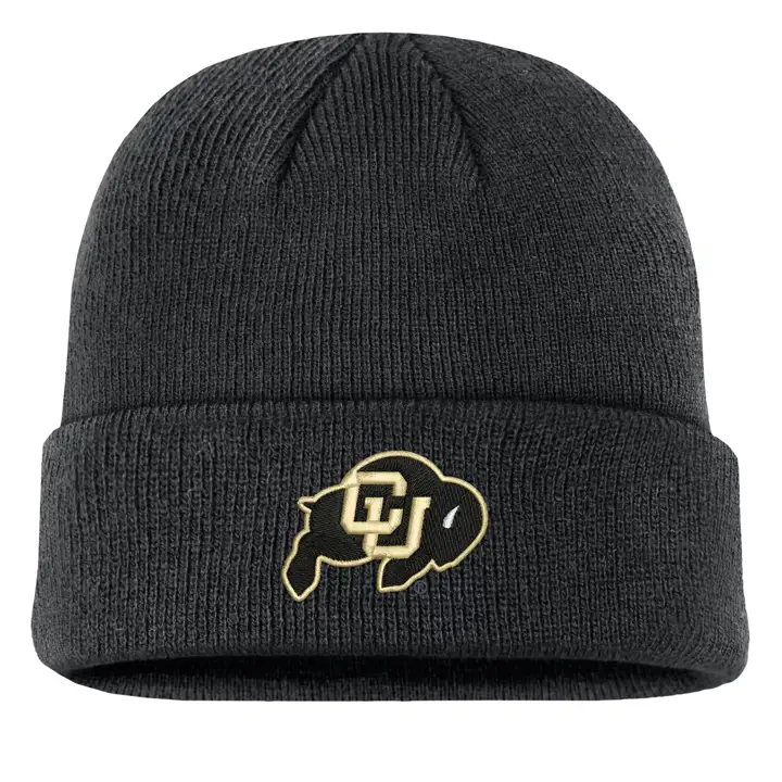 Colorado Buffaloes NCAA NK Youth Terra Cuff Knit noir
