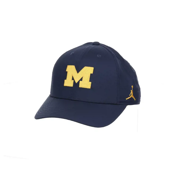 Michigan Wolverines NCAA NK Jeunesse Club Structuré Bleu Marine