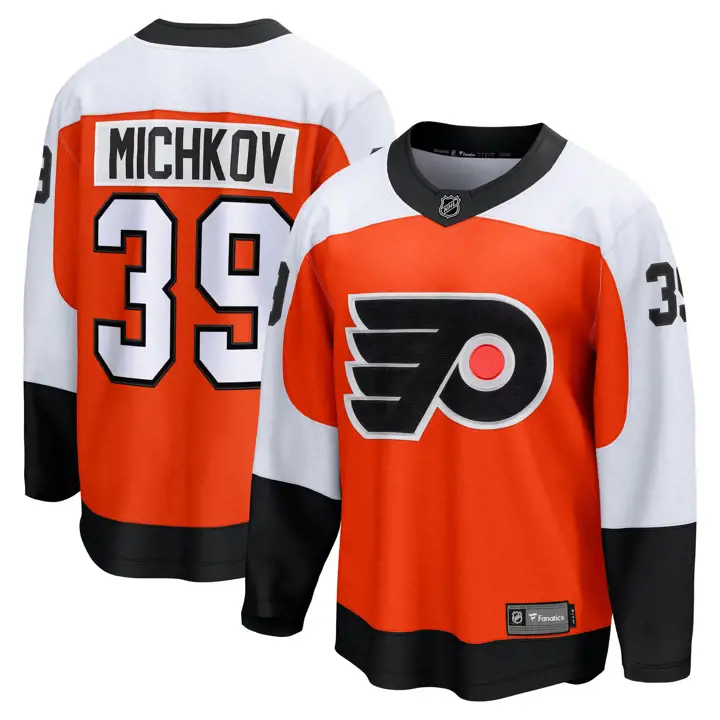 Maillot de joueur NHL Philadelphia Flyers Breakaway Matvei Michkov