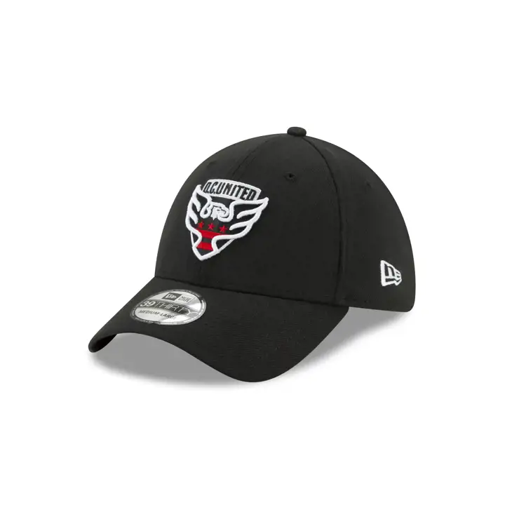 Casquette DC United MLS Team Classic 39THIRTY Noire