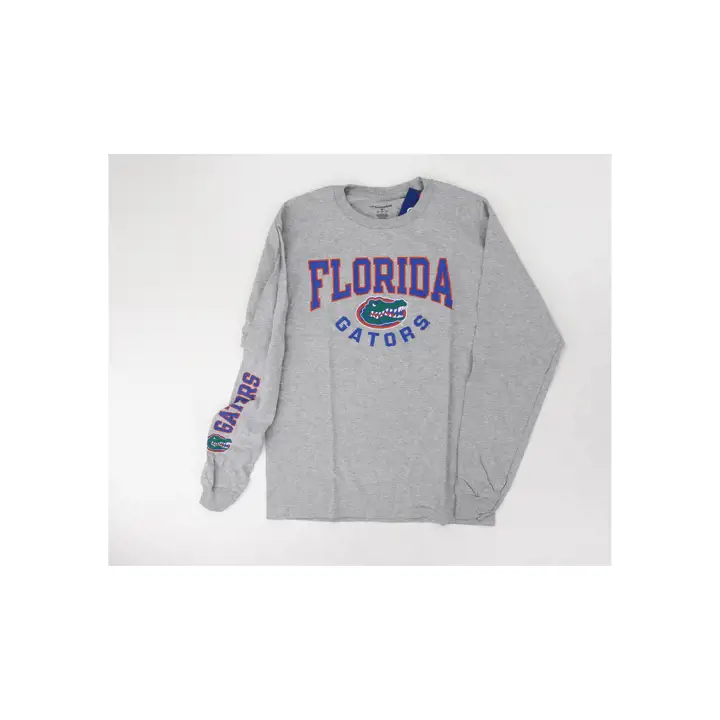 T-shirt ML Gators de la Floride NCAA Slogan GRIS