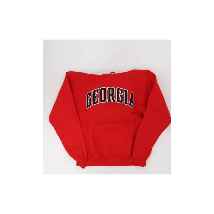 Sweat à capuche Powerblend Versatwill NCAA Georgia Bulldogs Rouge