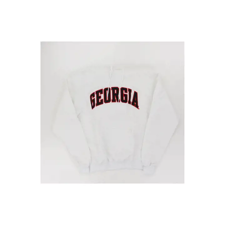 Georgia Bulldogs NCAA Sweat à Capuche Powerblend Versatwill WHT
