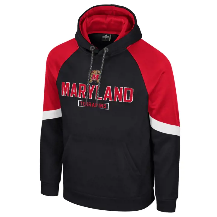 Sweat à capuche Prewitt NCAA Maryland Terrapins Rouge