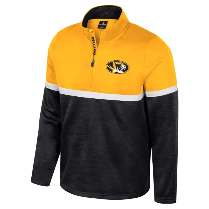 Missouri Tigers NCAA Meekus 1/4 Zip Blk
