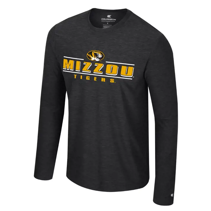 T-shirt manches longues Missouri Tigers NCAA Oh Snap noir